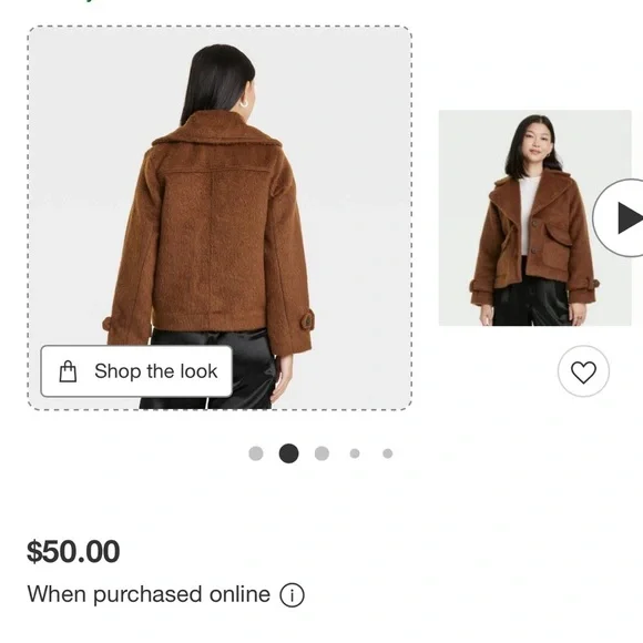 Women's Faux Utility Jacket - Picture 3 of 12